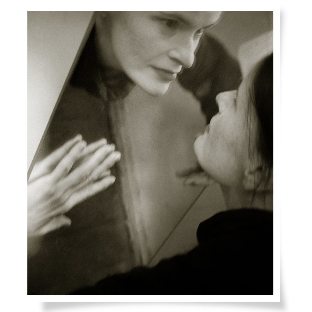 Experimentelles Portrait mit Spiegel, Fotografie, Atelier Na.M.photo Sachsen