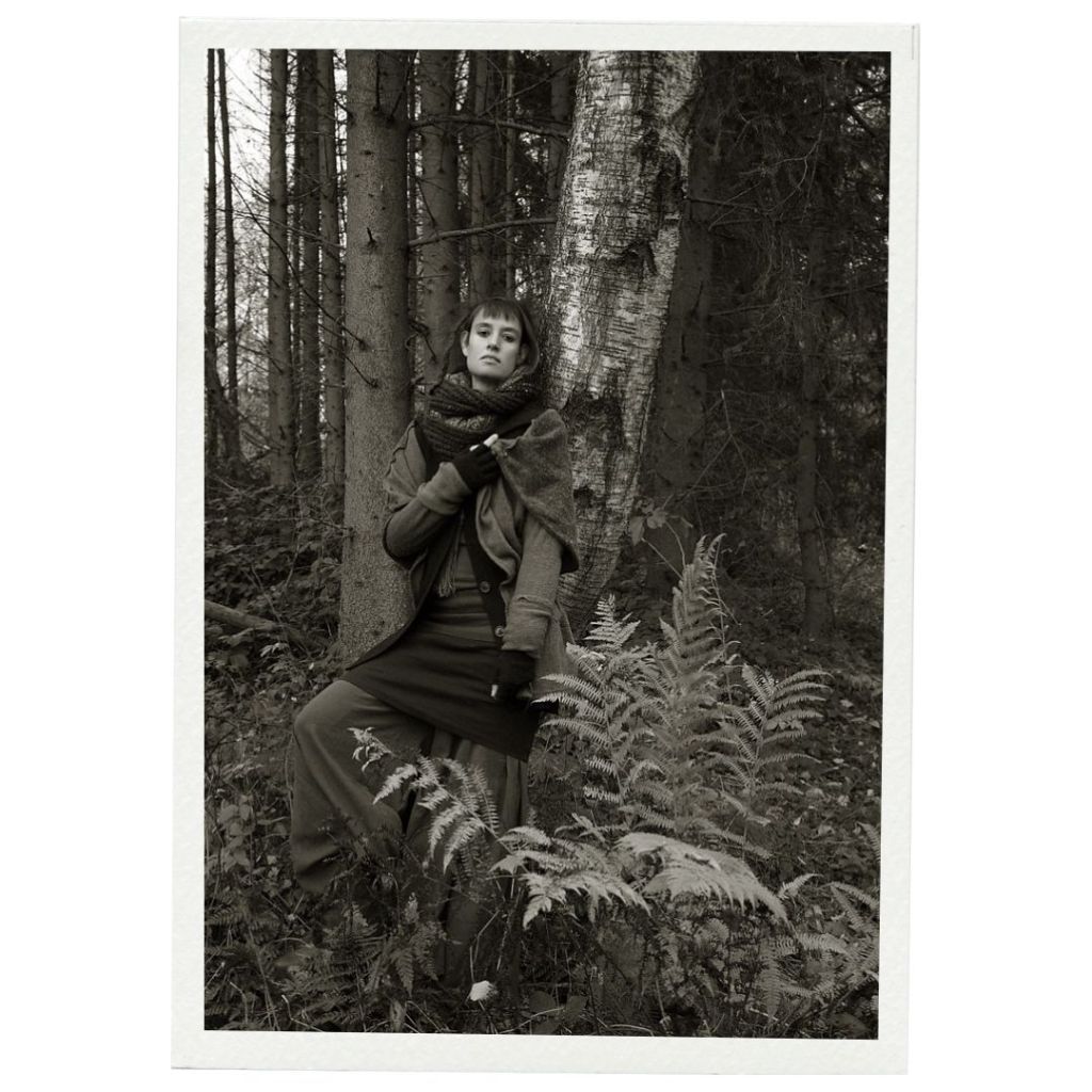 Portrait im Wald bei Chemnitz