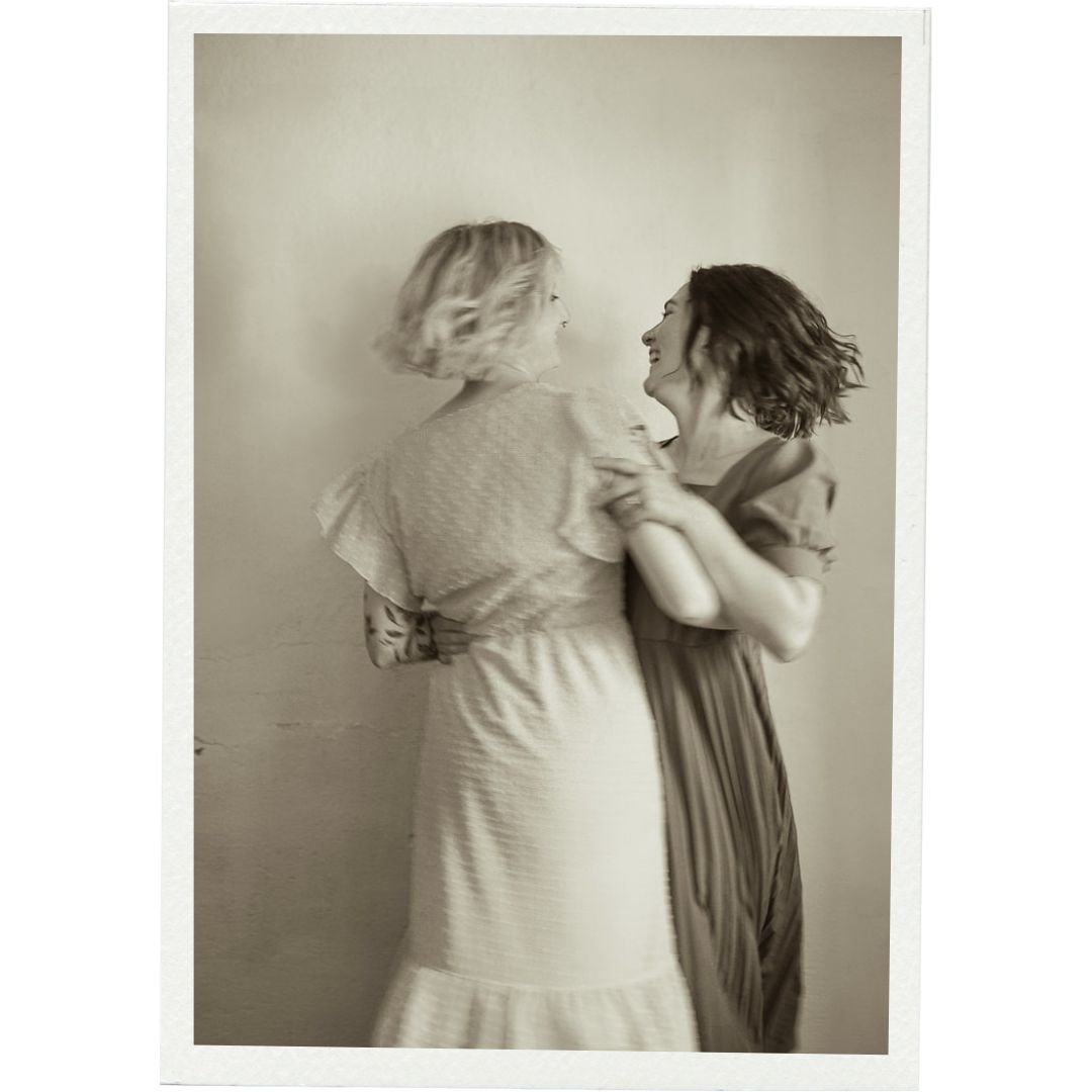 LGBTQ Paarfotografie bei Chemnitz, Vintage